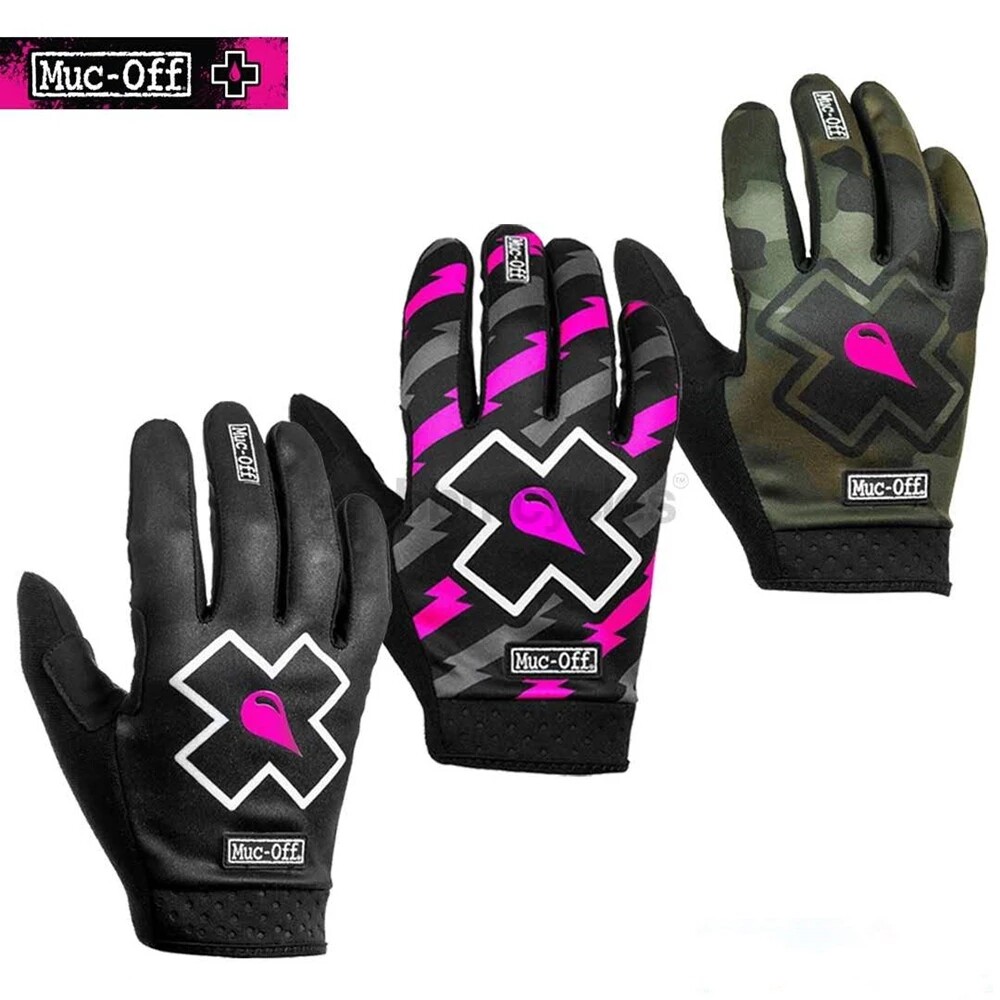 2021 Muc Off Moto Gloves Top Mountain Bike Mx Gloves Pink Motorcycle Gloves
