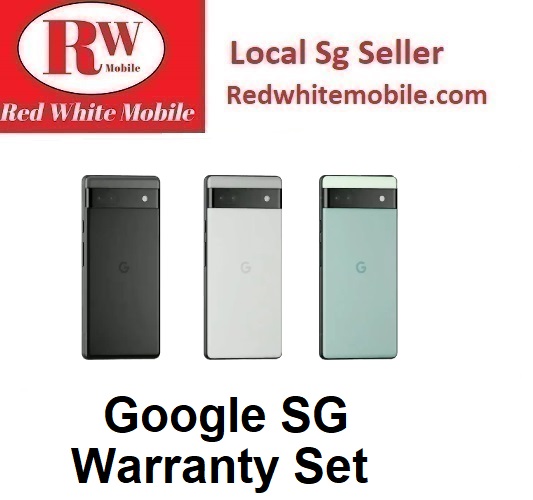Google Pixel 6A 5G 6/128GB-Google Sg 1 Year Warranty