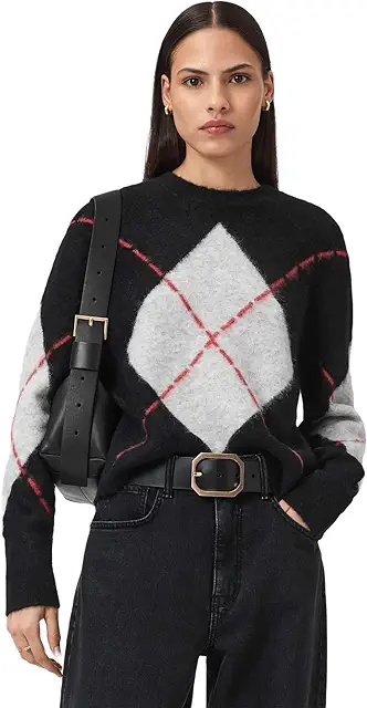 AllSaints Womens Lou Argyle Jumper